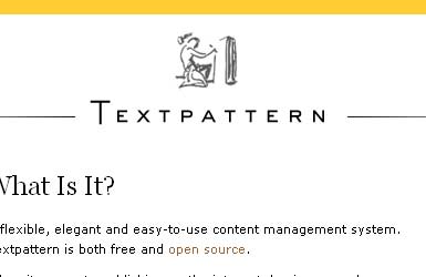 textpattern