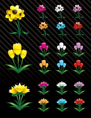 free-vector-art-flowers