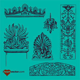 iheartvector-free-ornaments-pack