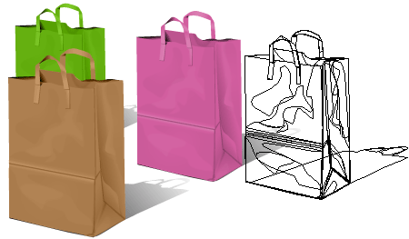 paperbag_vector