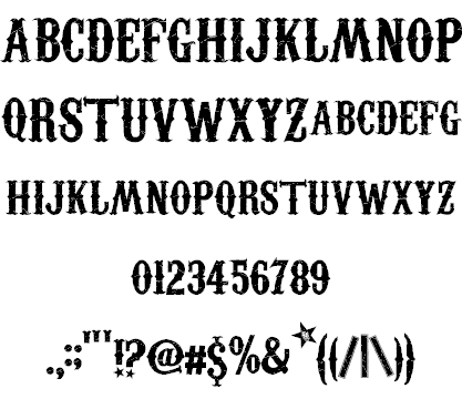 carnivalee_freakshow_font