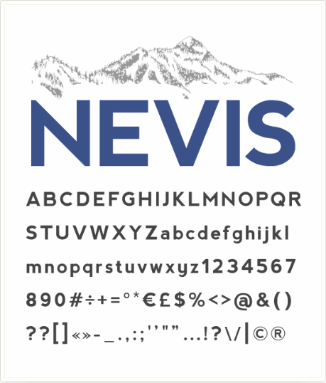 nevis_font