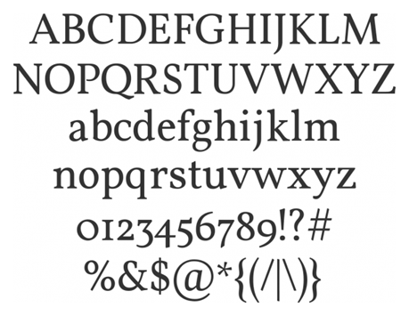 vollkorn_font