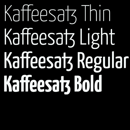 yanone_kaffeesatzfont