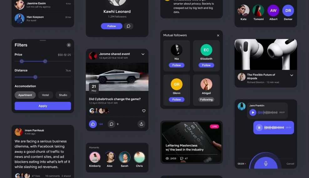 80+ Mobile UI Design Freebies für die App Entwicklung