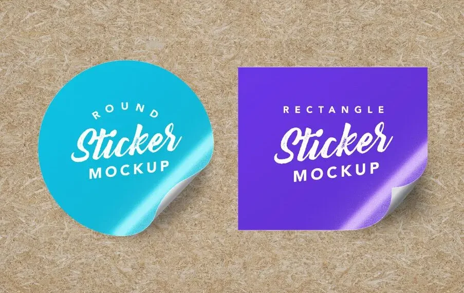 10+ Best Free Sticker Mockups and Illustrations to Elevate Your Designs