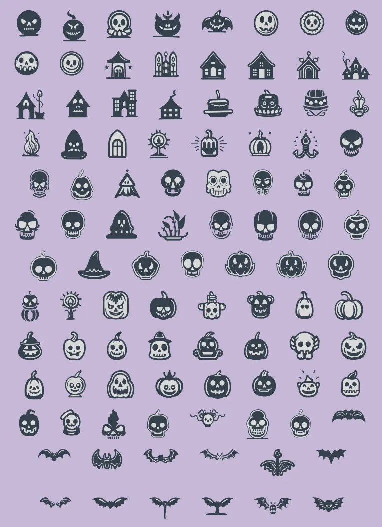 100+ Free Halloween Stickers
