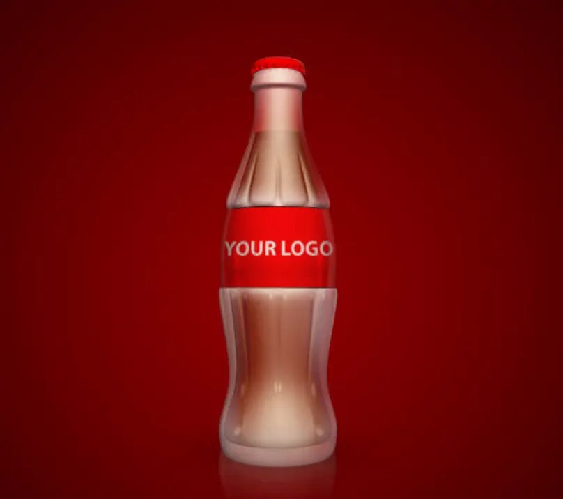 2 Free Glass Bottle Mockups
