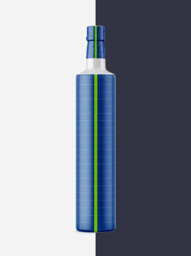 Oil Bottle PSD Mockup