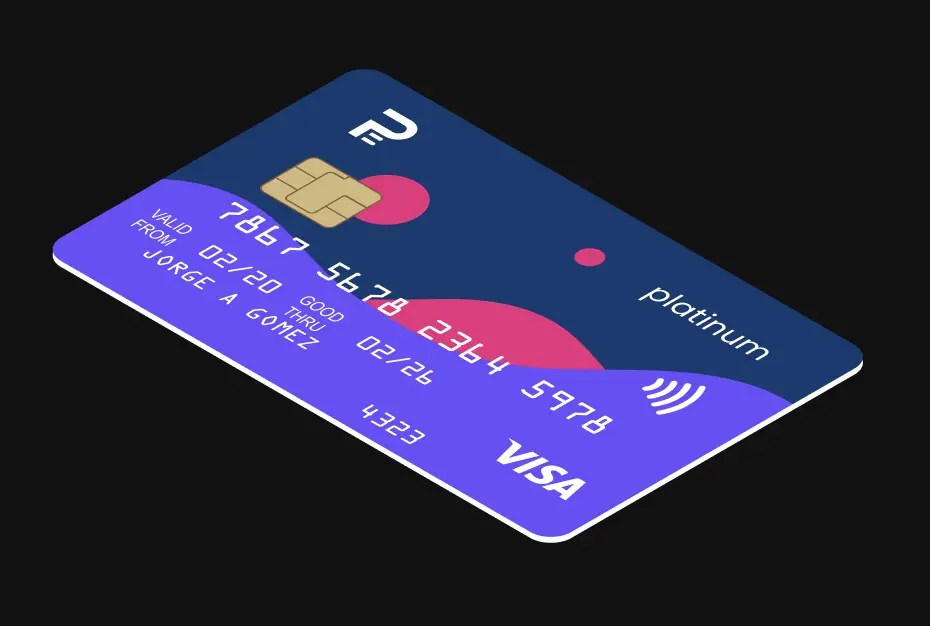 Simple Credit Card Component Figma
