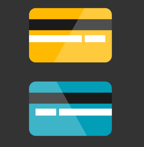 Credit Card Payment Method Vector Template-min