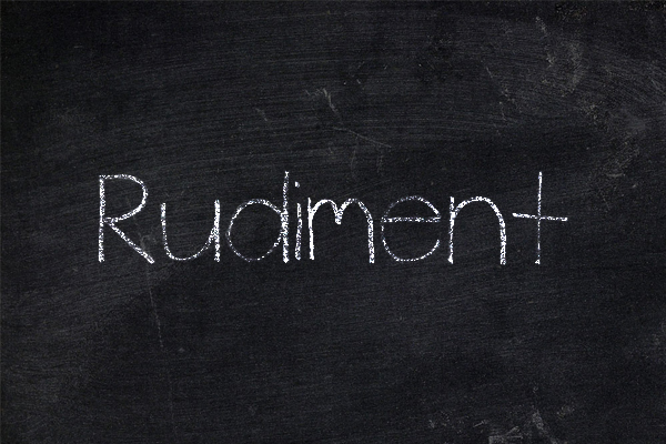 Rudiment