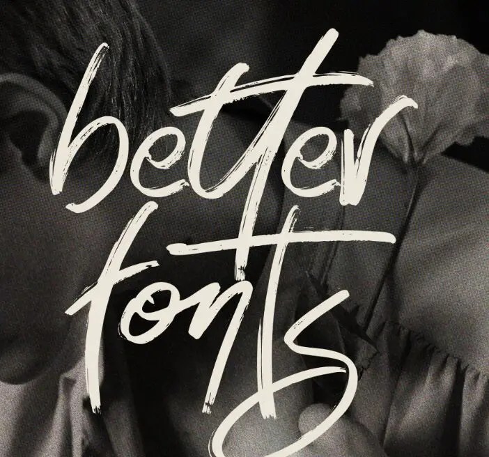 Better Brush Font