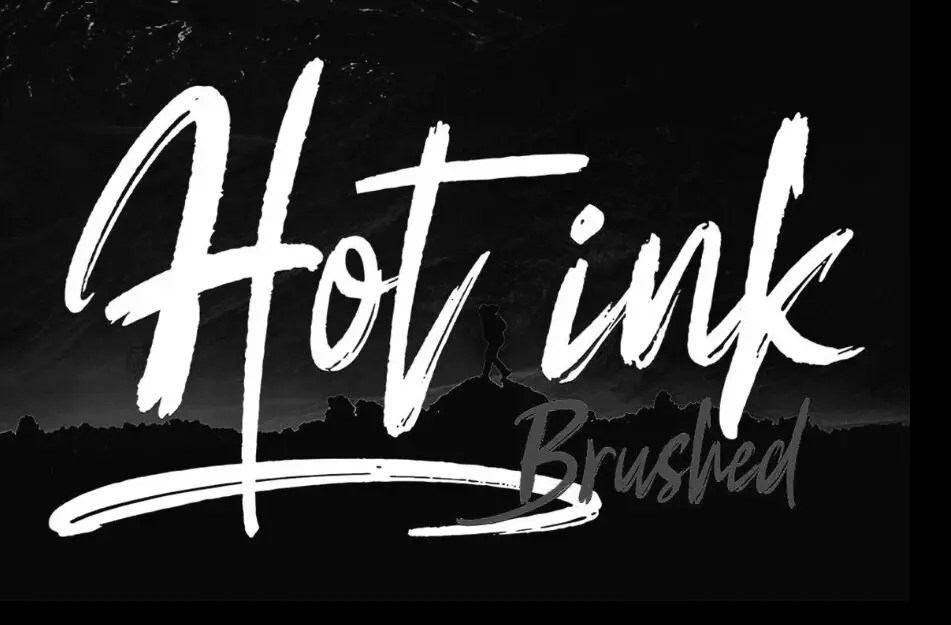 Hot Ink Free Font