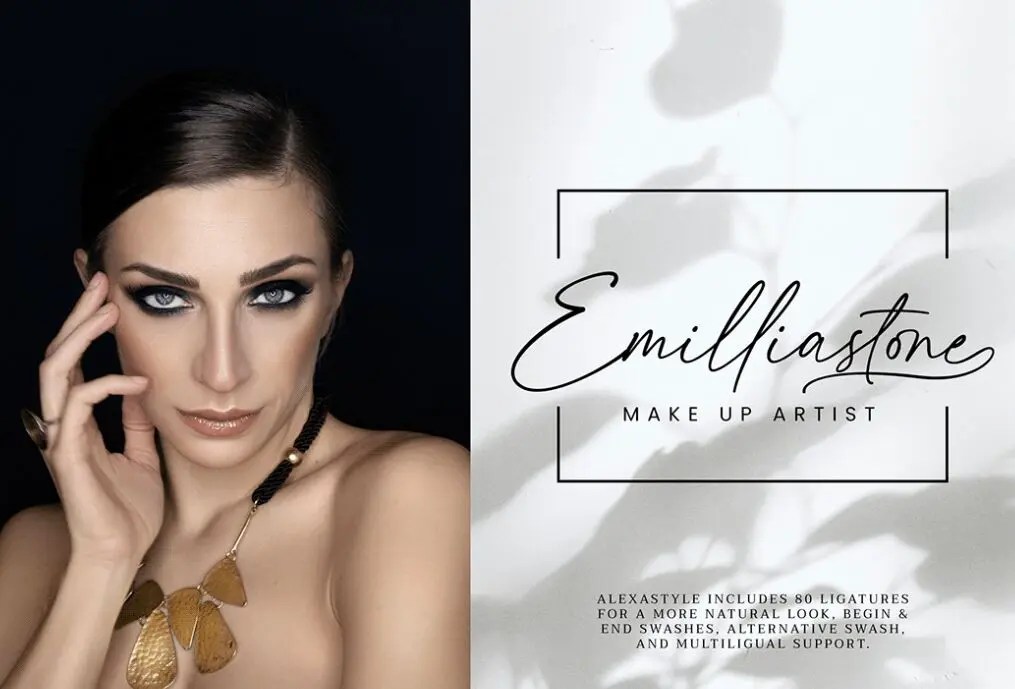 ALEXASTYLE Modern Script Font