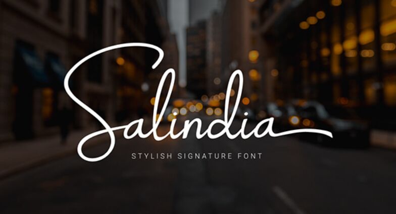 Salindia Handwritten Font