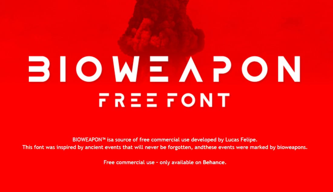 Bioweapon - Free Font