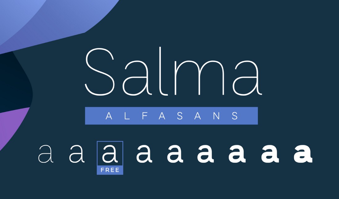 Salma - Free Sans-Serif Font