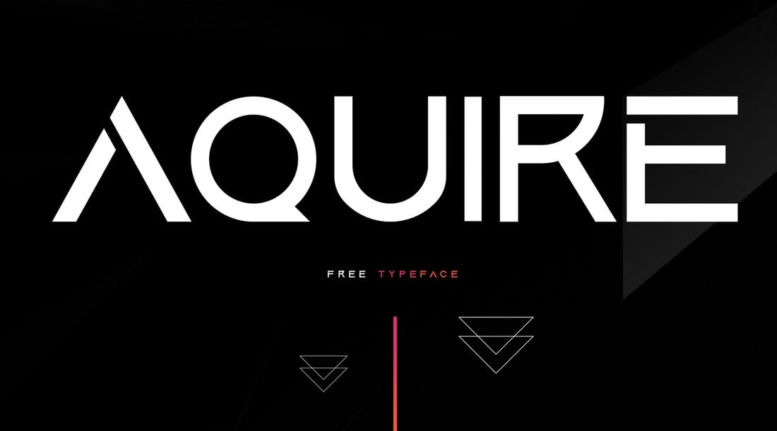 Aquire - Free Font