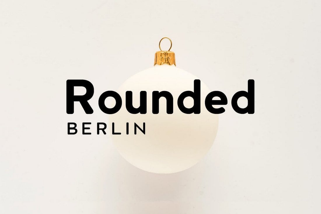 BERLIN Rounded - Sans Serif Schriftart
