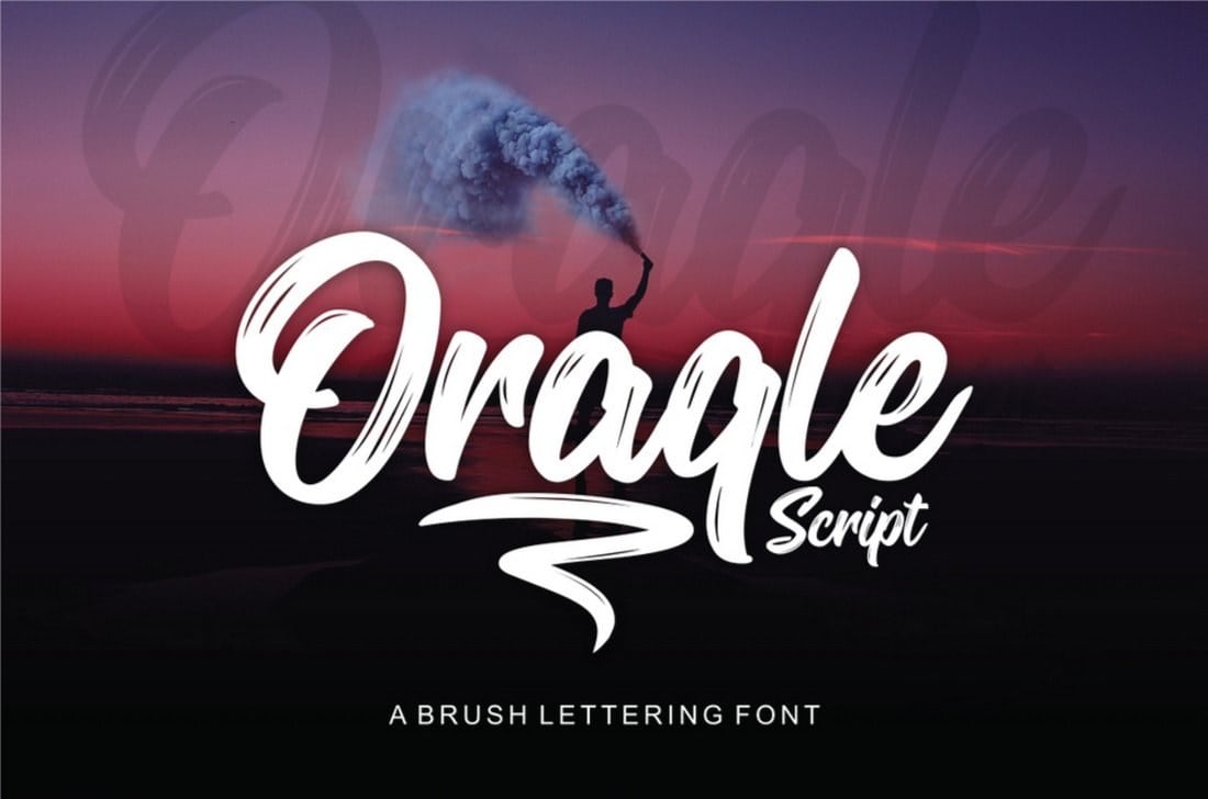 Oraqle - Free Script Font