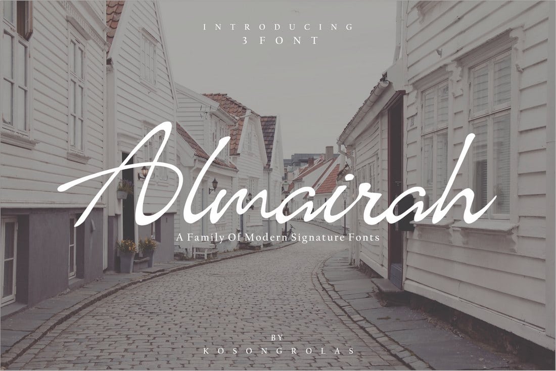 Almairah Signature Font