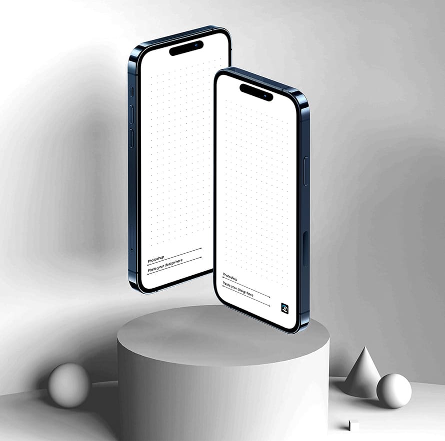 Free Iphone 14 pro Mockup