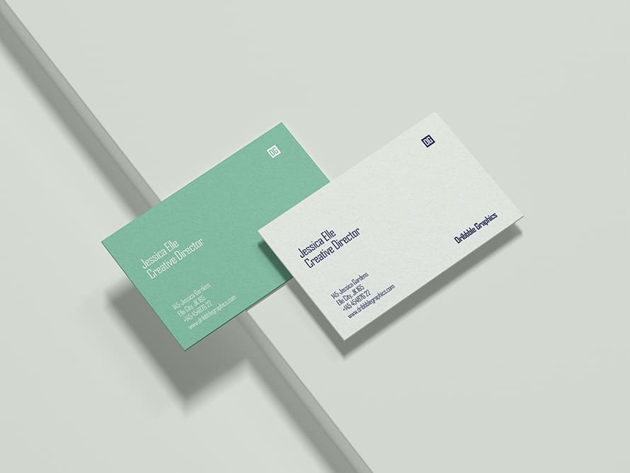 Free Brand Business Card Mockup