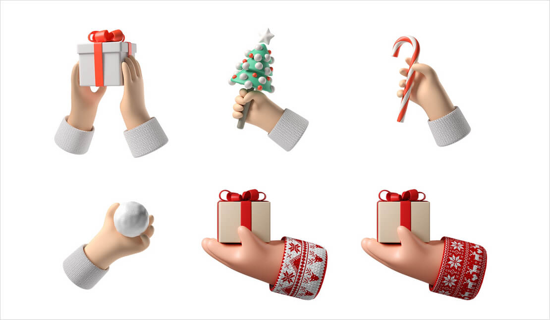 3D Christmas Decorations