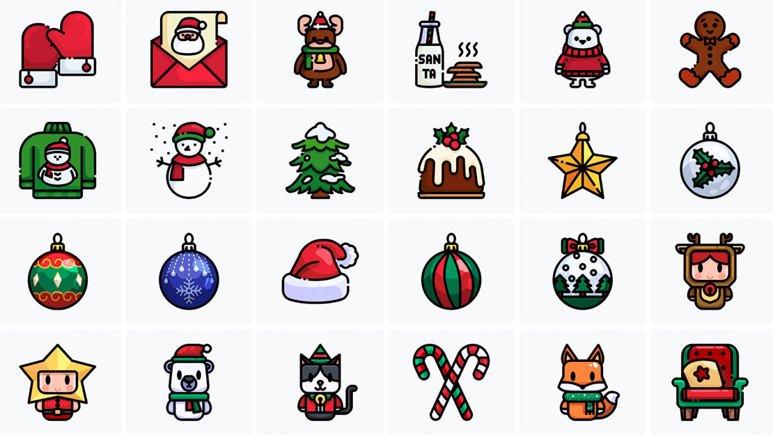 Free Christmas Icons von Just Icon