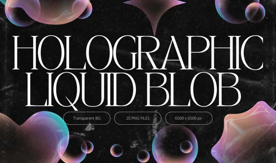 3d Holographic Blob Shapes