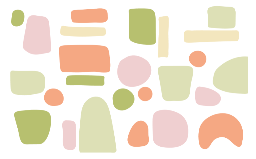Isolated Hand Drawn Shapes