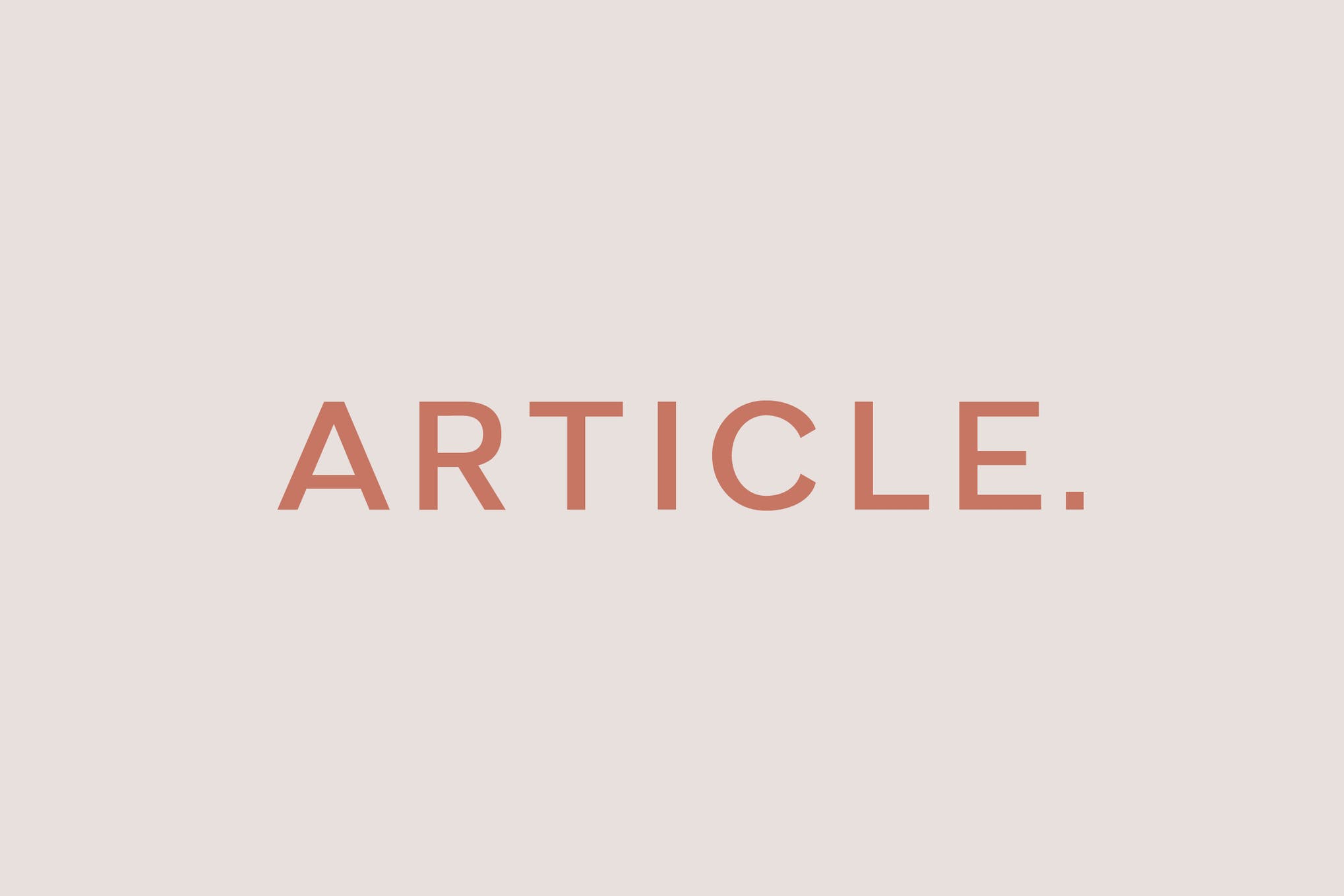 Article