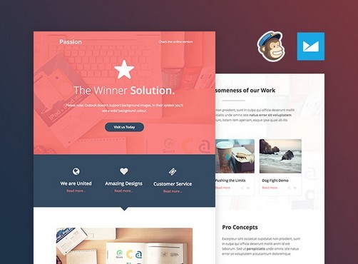 The Passion Email Template