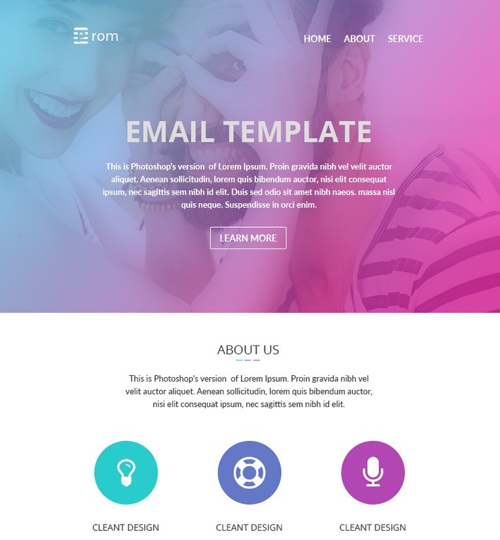 PROMO E-Newsletter PSD Template
