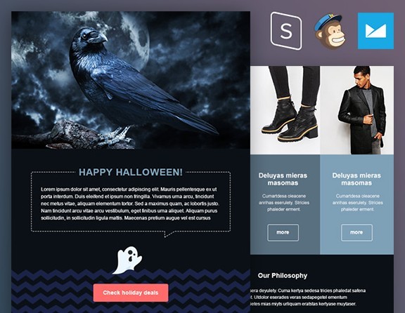 Halloween Email Template
