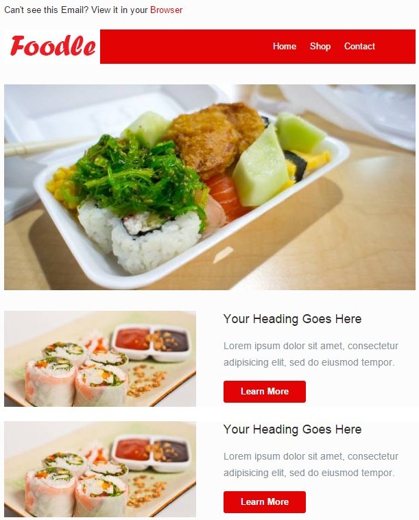 Responsive Email Template