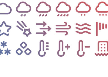 Tidee Weather icons