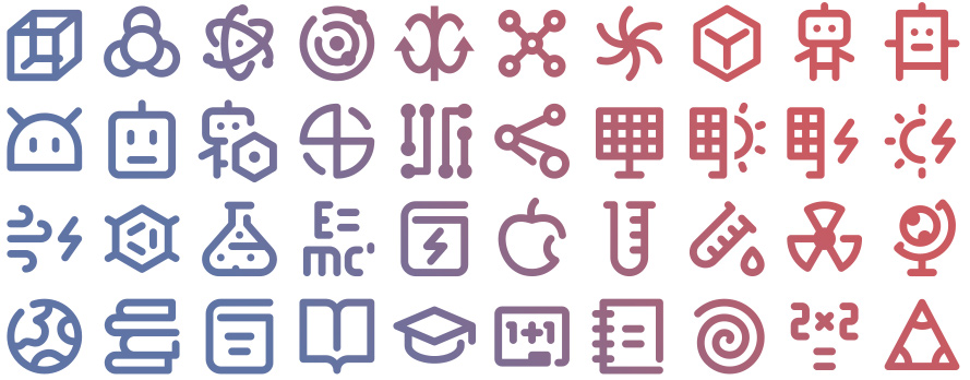 Tidee Science icons