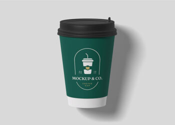 Free Paper Coffee Cup PSD Mockup