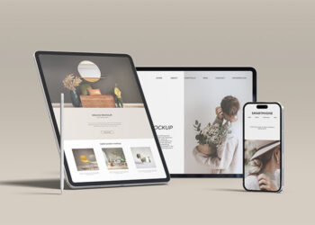 Free iPad Pro and iPhone 14 Pro Max Mockup