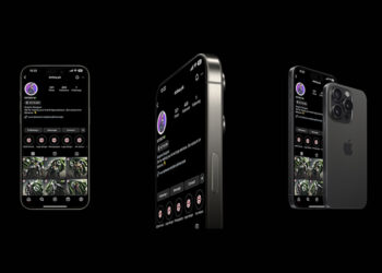 Free iPhone 15 Pro Mockup Set