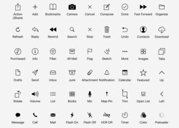 Native iOS 10 & 11 Icon Sets for Free