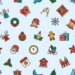 Christmas pattern freebie | Freebbble
