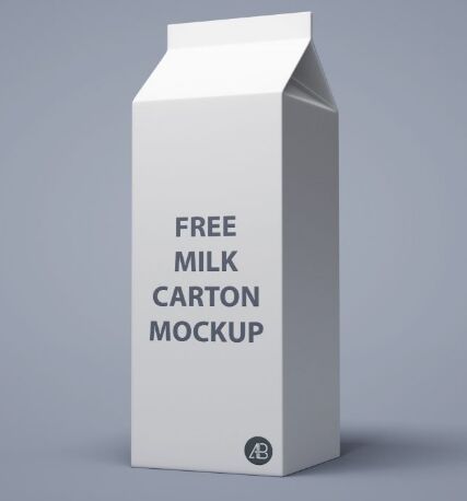 MILK CARTON MOCKUP