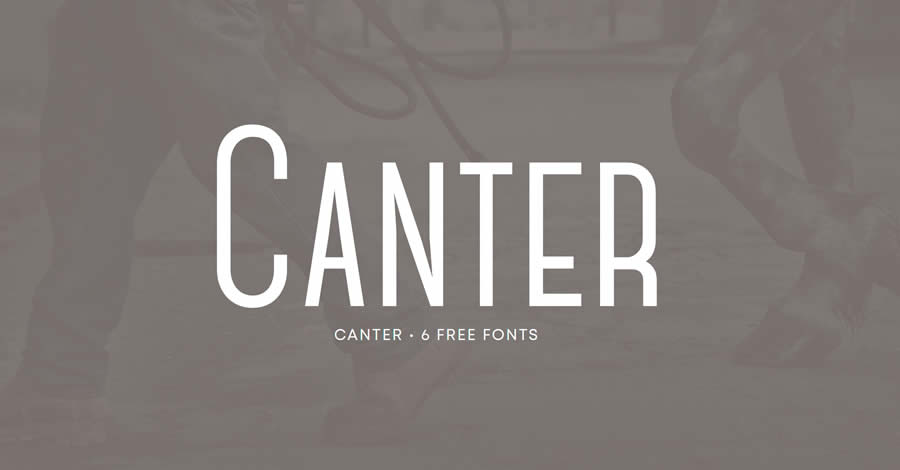 Sans Serif Kostenlose Schriftarten für Designer Kreative Canter Sans Serif
