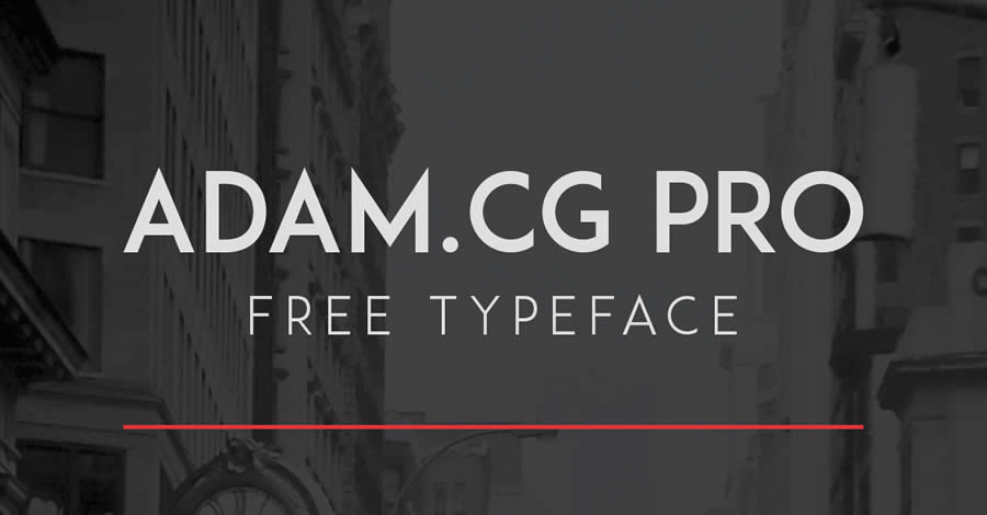 Sans Serif Kostenlose Schriftarten für Designer Kreative Adam Pro Sans Serif