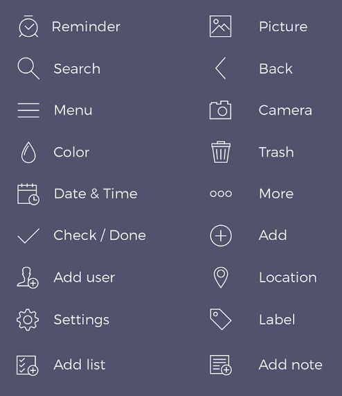 Free Essential Icons for iOS