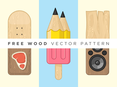Free Wood Vector Pattern
