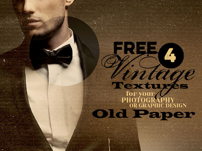 4 Free Vintage Textures – Old Paper